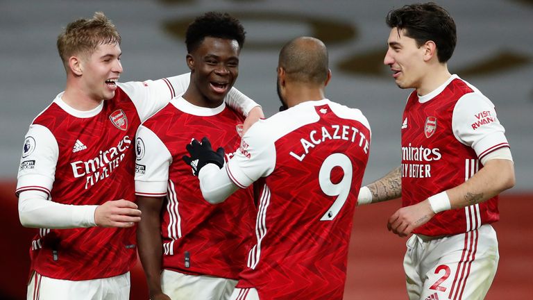 Arteta heyecanlandı 5 arsenal have won seven of the 10 premier league games smith rowe and saka have started together