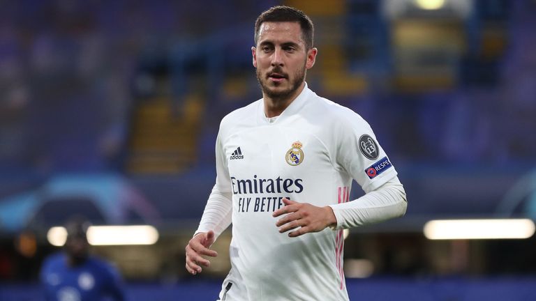 <p>chelsea, gerçek galibiyetten sonra city ile cl hesaplaşması kurdu 3 eden hazard made only his second start since january for real
