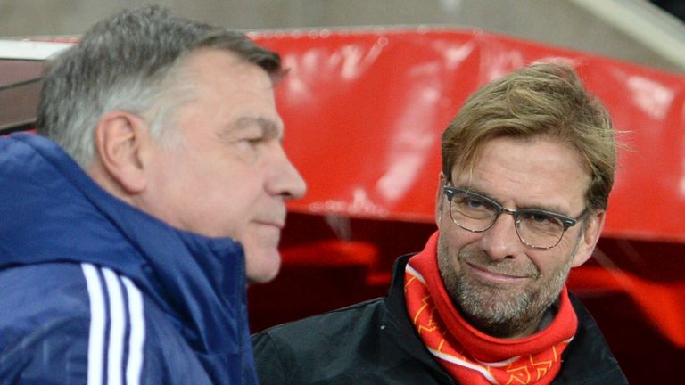 Allardyce: düşme sancısı, yönetim çekme 4 sam allardyce will come up against jurgen klopp on sunday