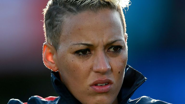 'ben olmakla etki yaratmak madalyadan daha fazlası demektir' 4 england's lianne sanderson during the fifa 2015 women's world cup.