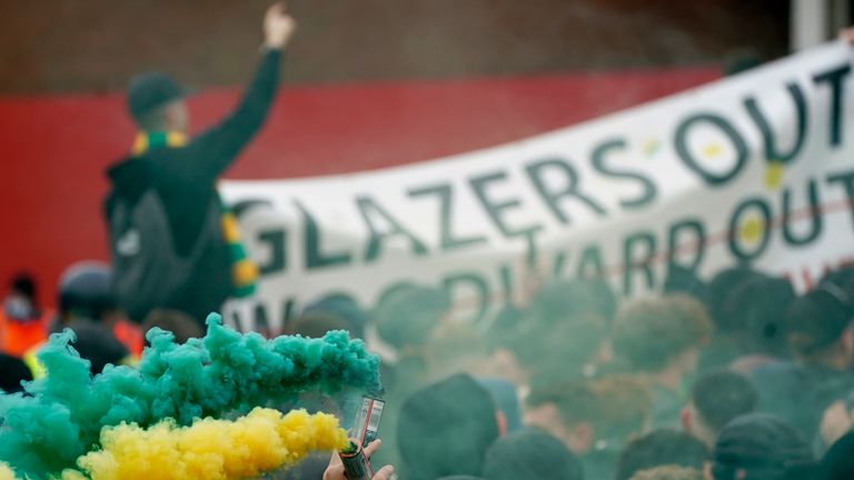 Süper lig altı sayısı 6 manchester united fan protests against glazer ownership
