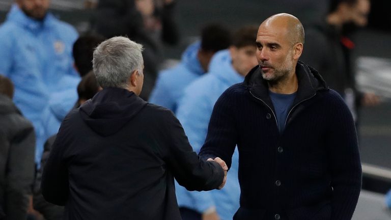 Sıradışı sterlin 4 jose mourinho and pep guardiola
