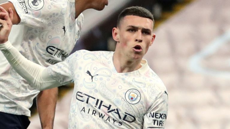 Pep: foden ciddi bir oyuncu 4 phil foden scores man city's equaliser against aston villa